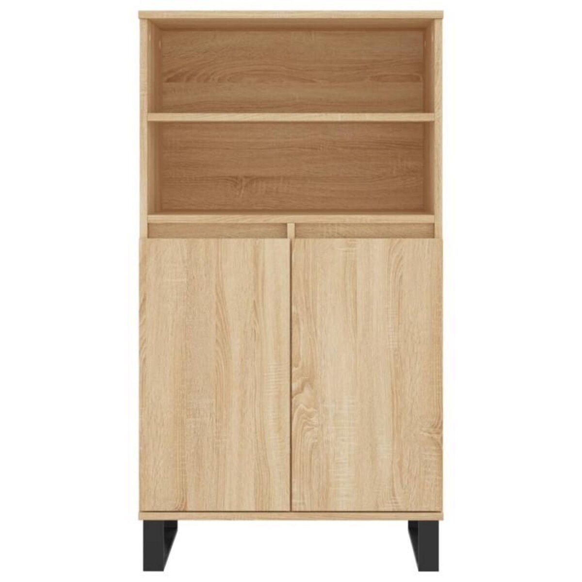VIDAXL Buffet haut Chêne sonoma 60x36x110 cm Bois d ingénierie