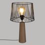 Voir la diapositive 2 : ATMOSPHERA Lampe droite Joe noir H46