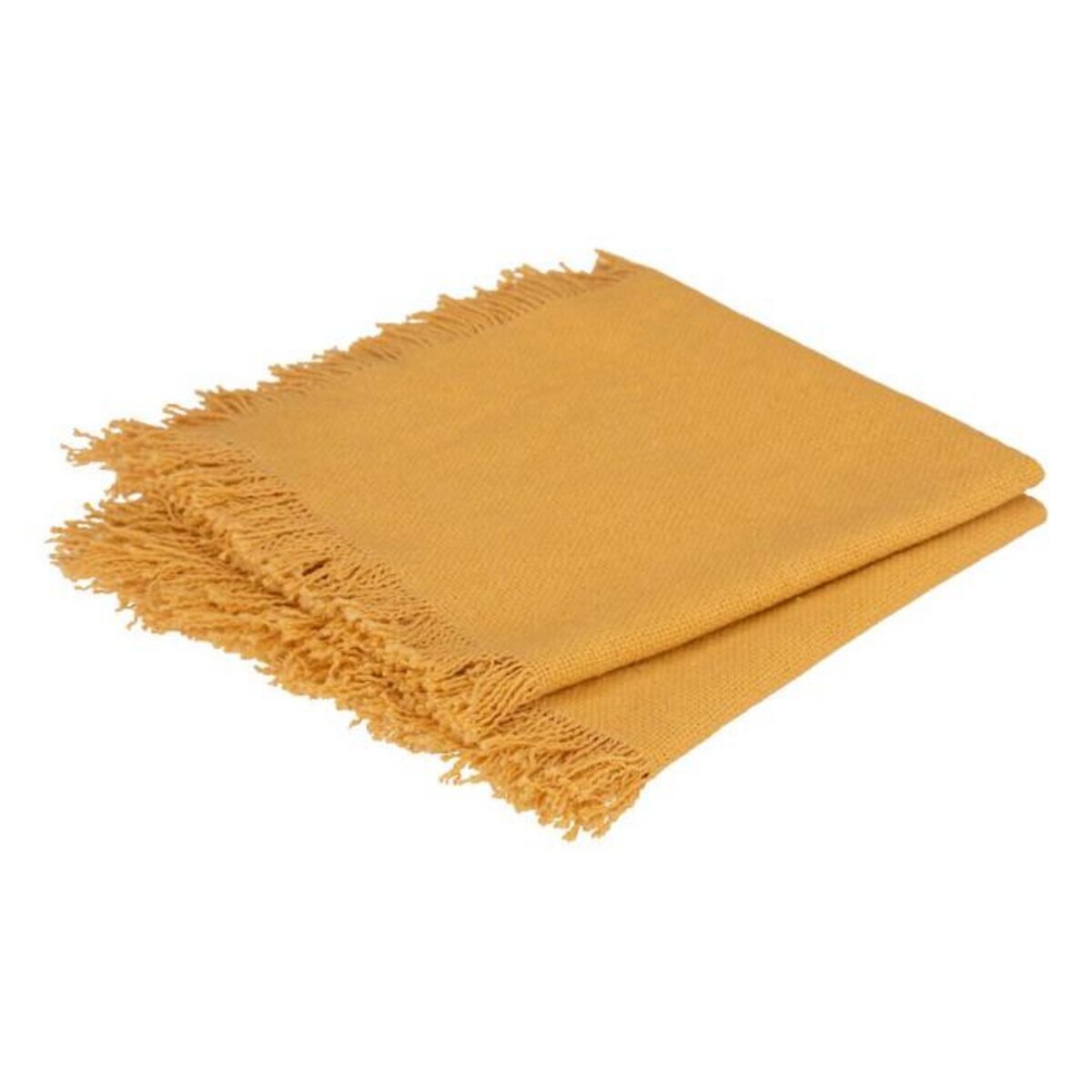 ATMOSPHERA Lot de 2 Serviettes de Table  Maha  40x40cm Jaune