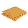 Voir la diapositive 1 : ATMOSPHERA Lot de 2 Serviettes de Table  Maha  40x40cm Jaune