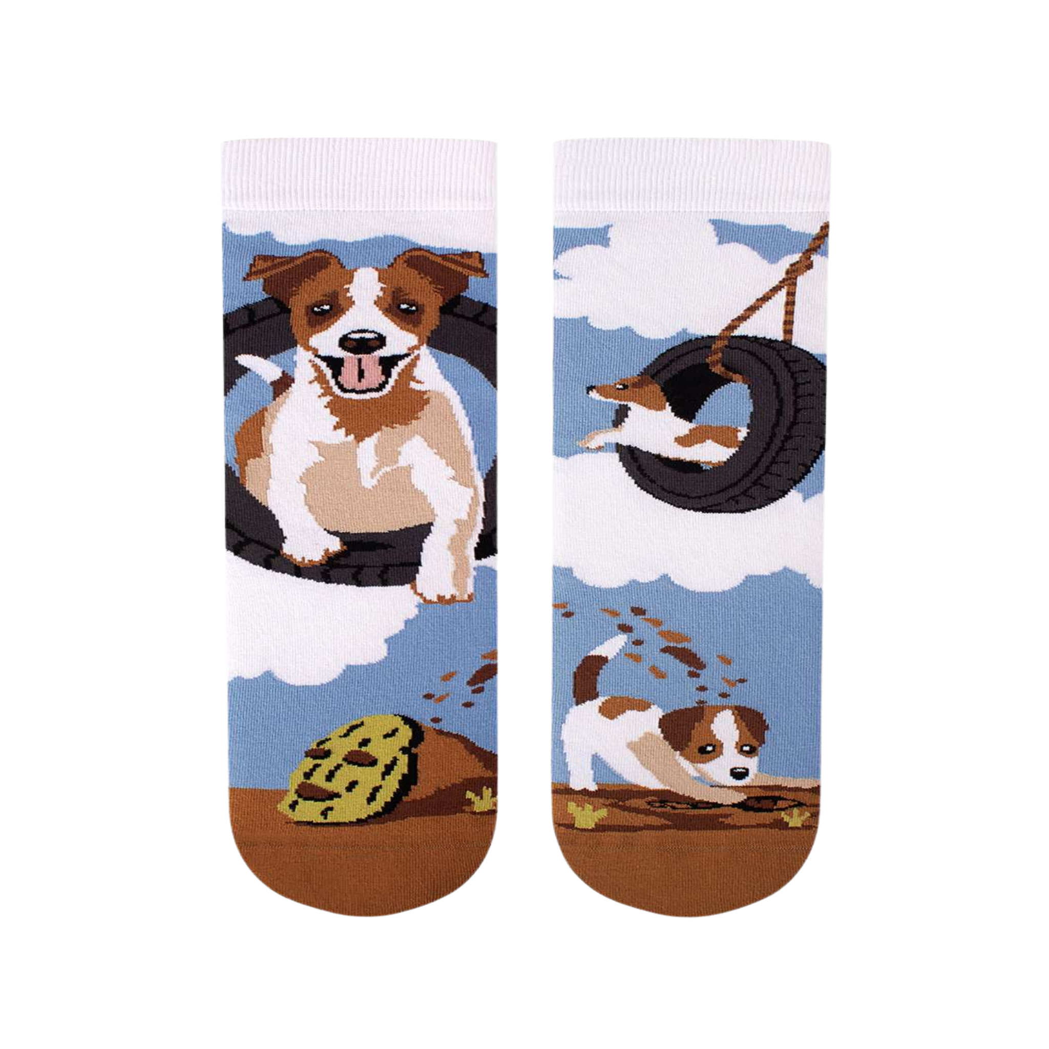 Voir la diapositive 2 : PIRIN HILL Chaussettes arty jack russell