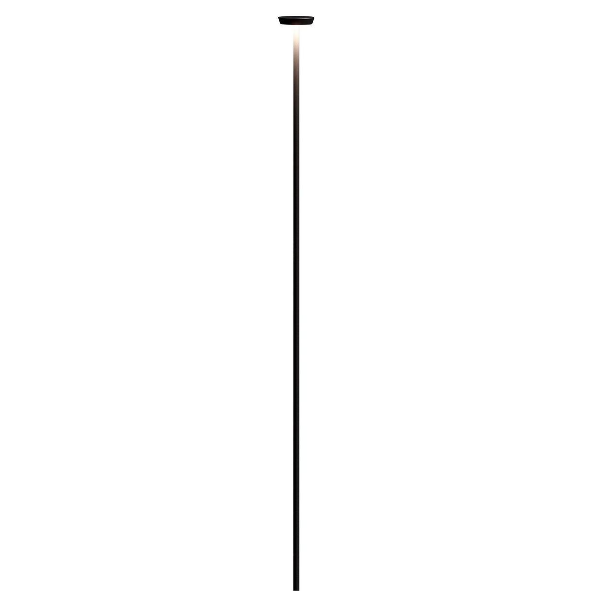 Lumisky Borne solaire PIN Noir Aluminium H162 cm