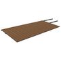 Voir la diapositive 5 : VIDAXL Panneaux de terrasse et accessoires WPC Marron/gris 40 m^2 2,2 m