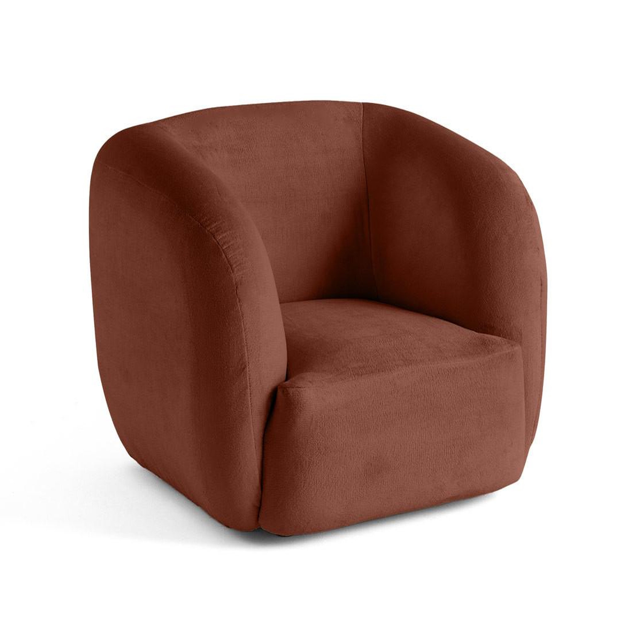 Voir la diapositive 4 : LISA DESIGN Ernee - fauteuil cocon - en velours