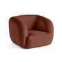 Voir la diapositive 4 : LISA DESIGN Ernee - fauteuil cocon - en velours
