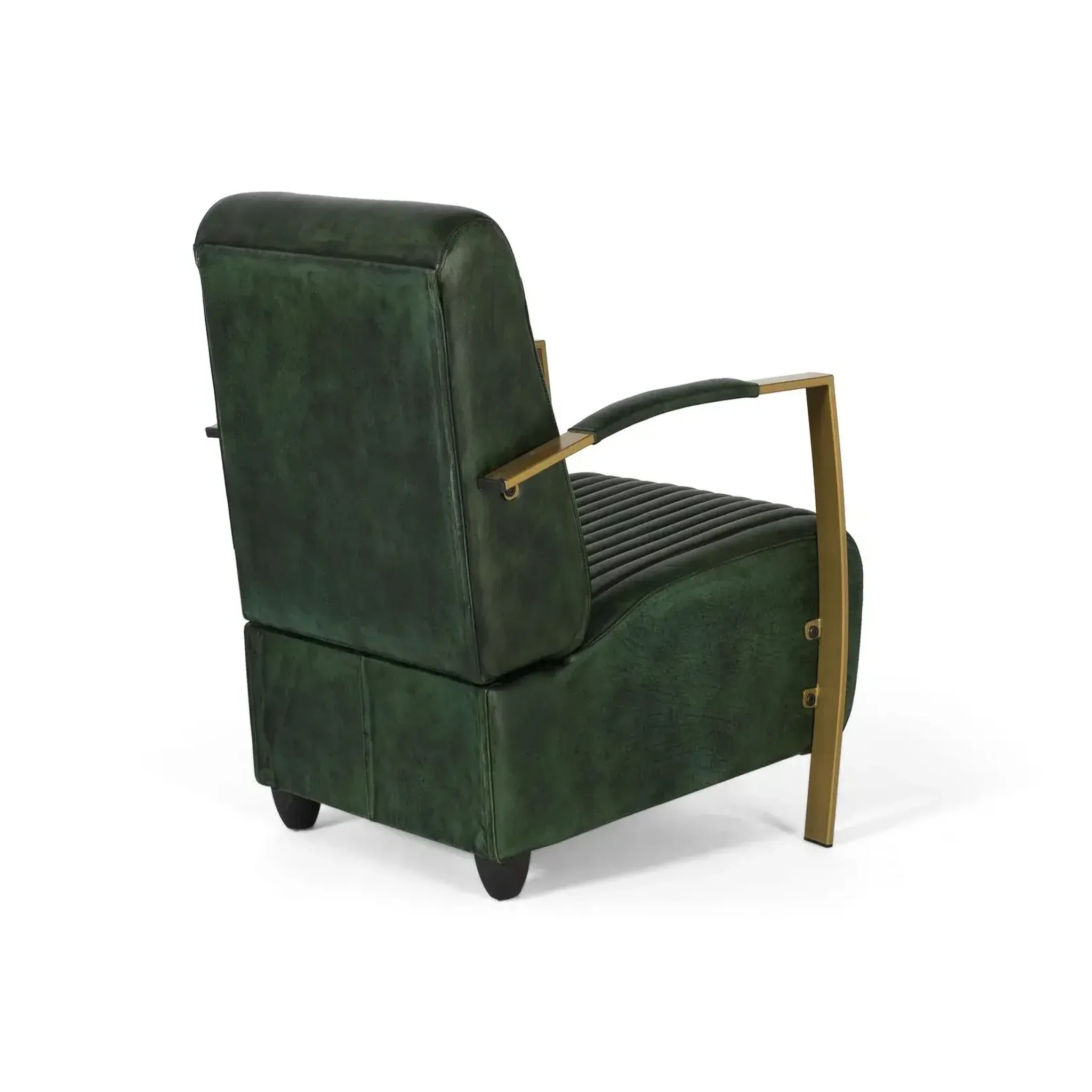 Voir la diapositive 4 : GINER Y COLOMER SL Fauteuil en cuir 65 cm style moderne élégant