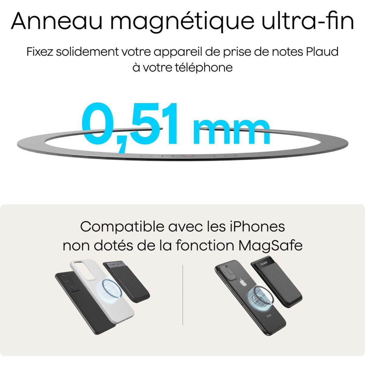 PLAUD Chargeur secteu CHARGING KIT