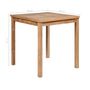 Voir la diapositive 6 : VIDAXL Table de jardin 80x80x77 cm Bois de teck solide