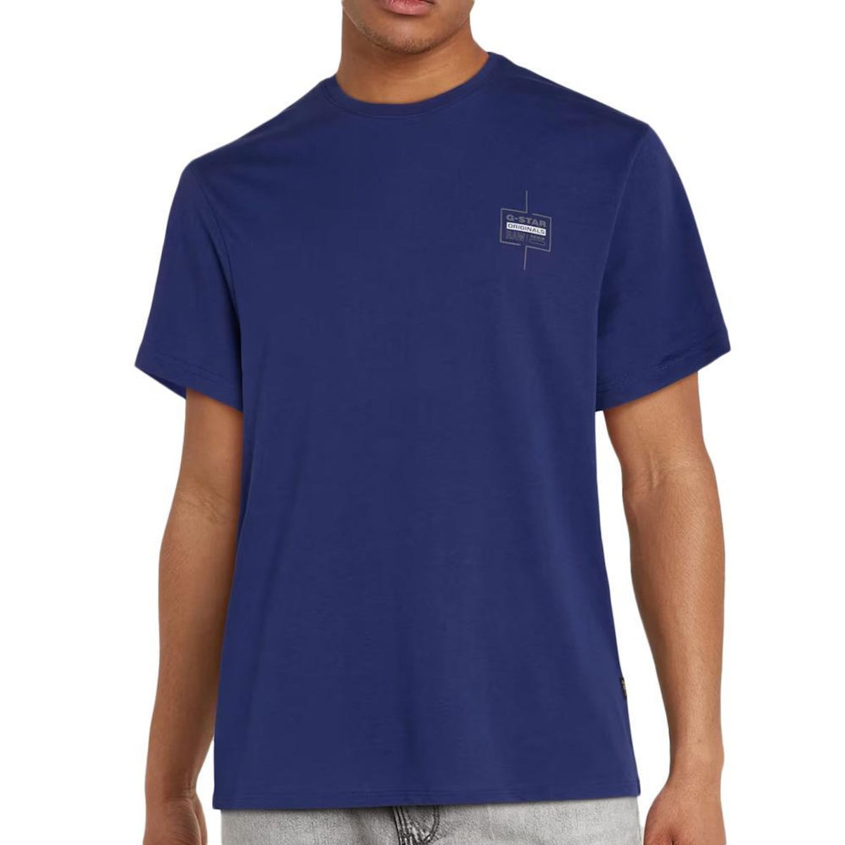 G-Star Raw T-shirt Bleu Roi G-Star Homme Chest