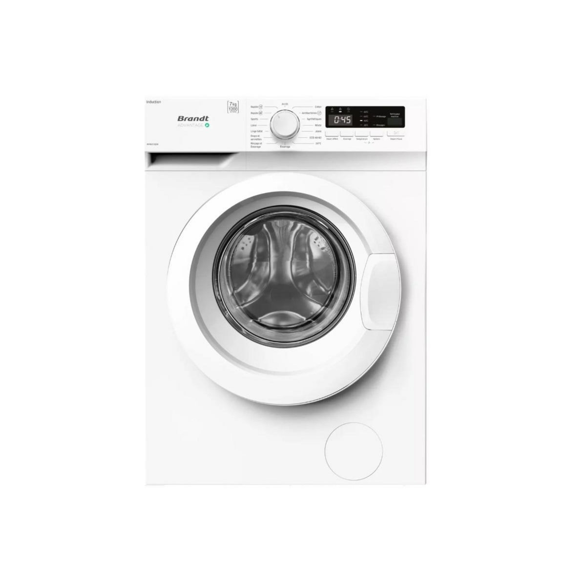 BRANDT Lave-linge frontal 7kg 1200 tours/min - WFB372QW