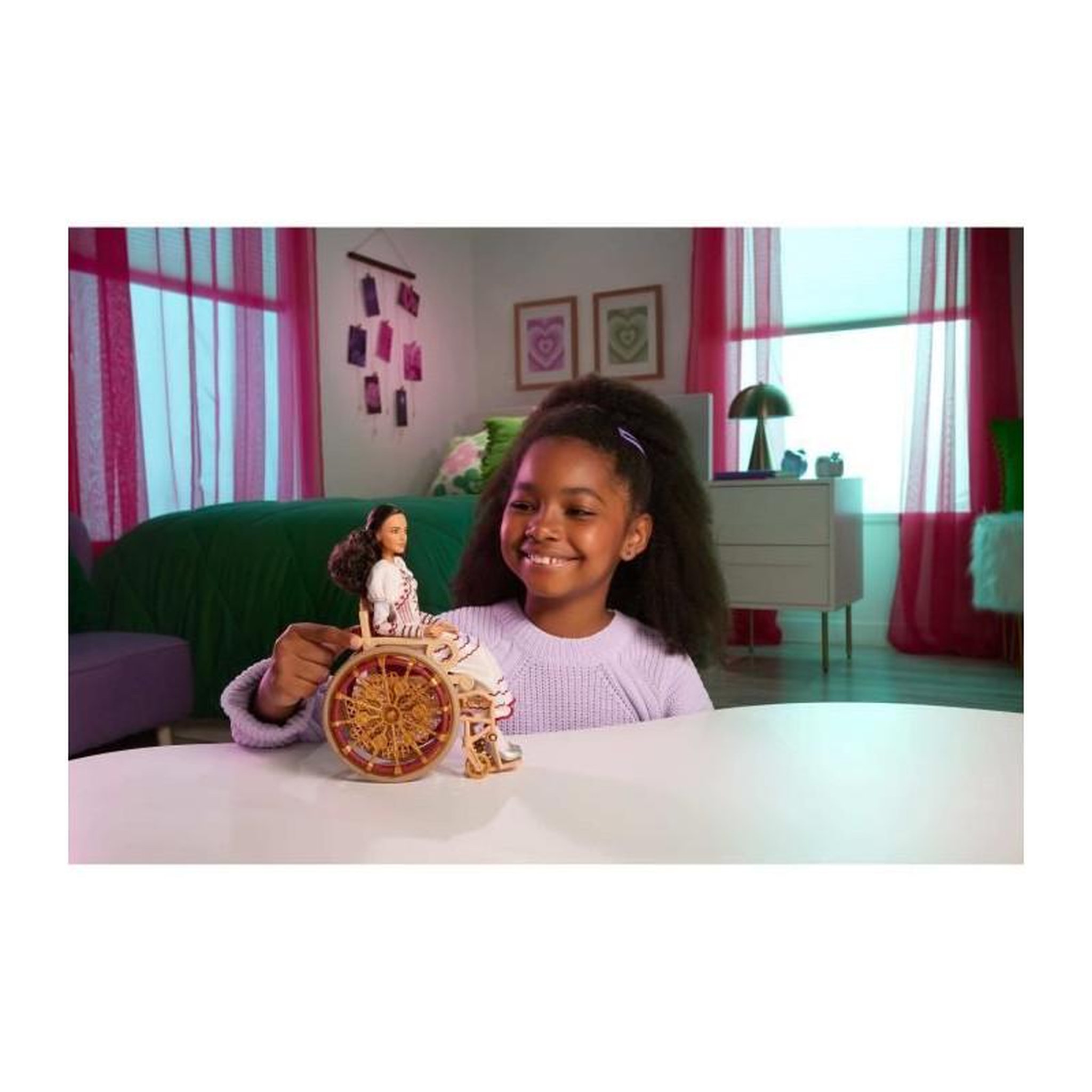 Voir la diapositive 6 : MATTEL Mattel-Wicked-Poupée Nessarose avec tenue et accessoires - Wicked - HXY36