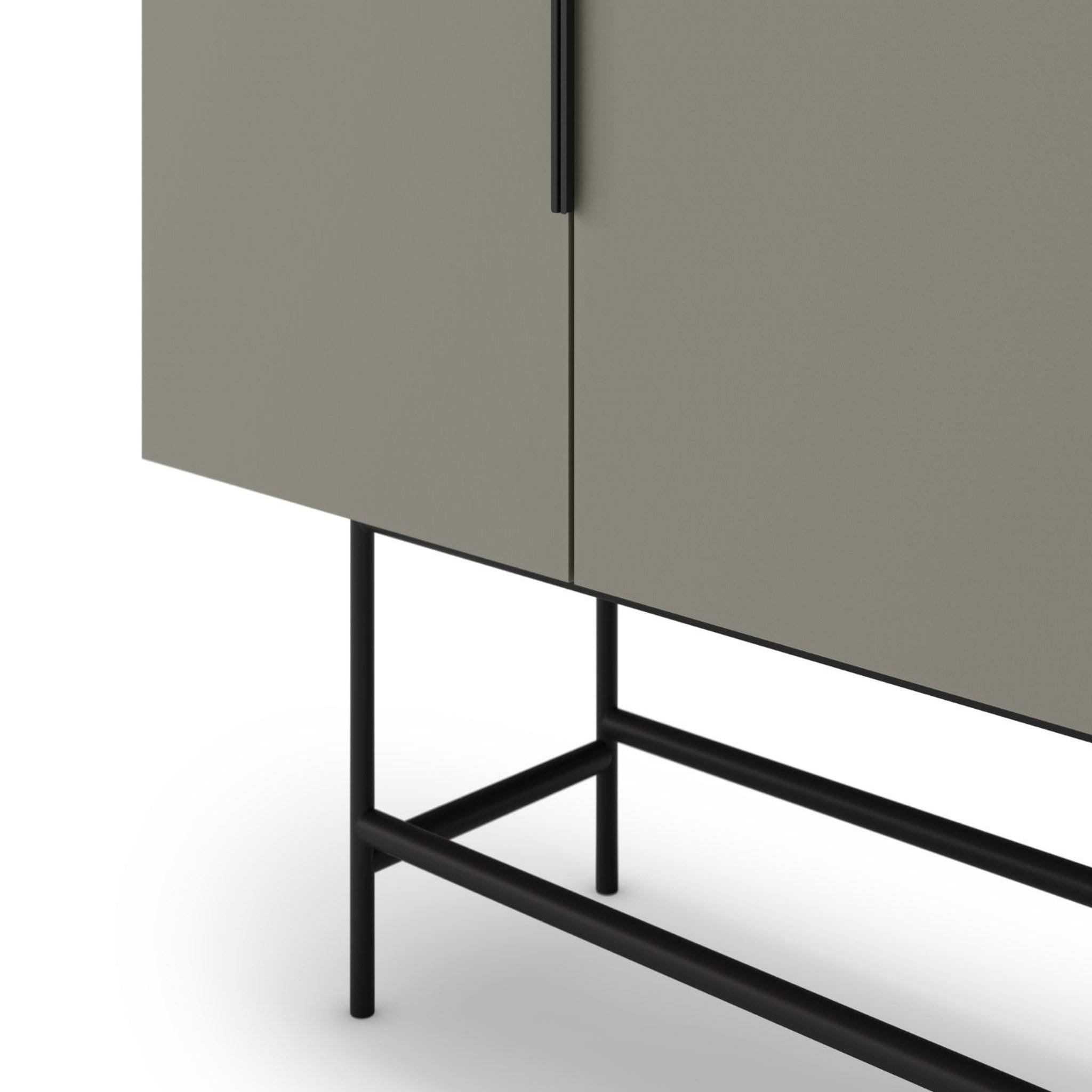 Voir la diapositive 6 : CASANOVA PARIS Soma - buffet 4 portes 200cm en mélamine