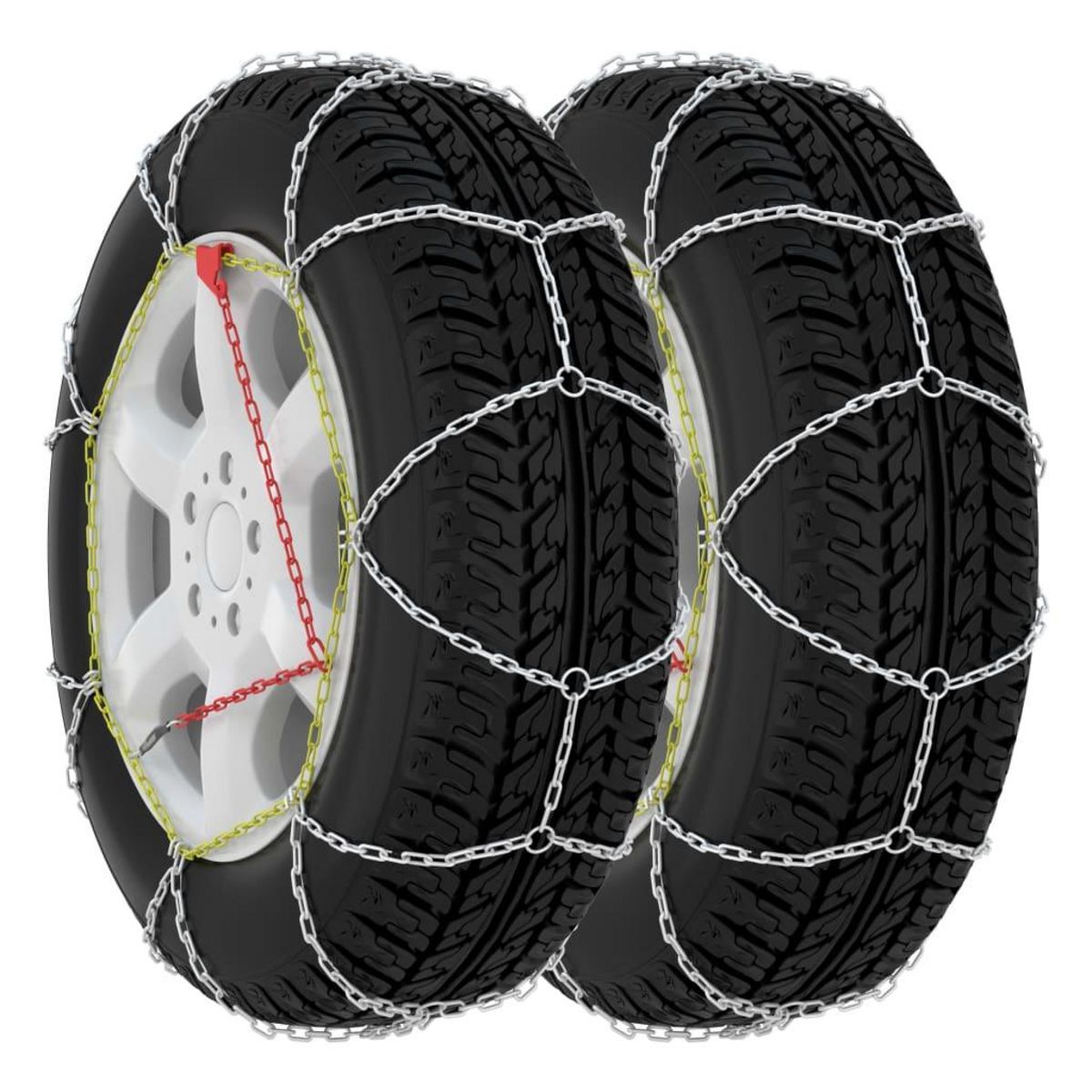 VIDAXL Chaînes antiderapantes 2 pcs 16 mm VUS 4x4 Taille 400