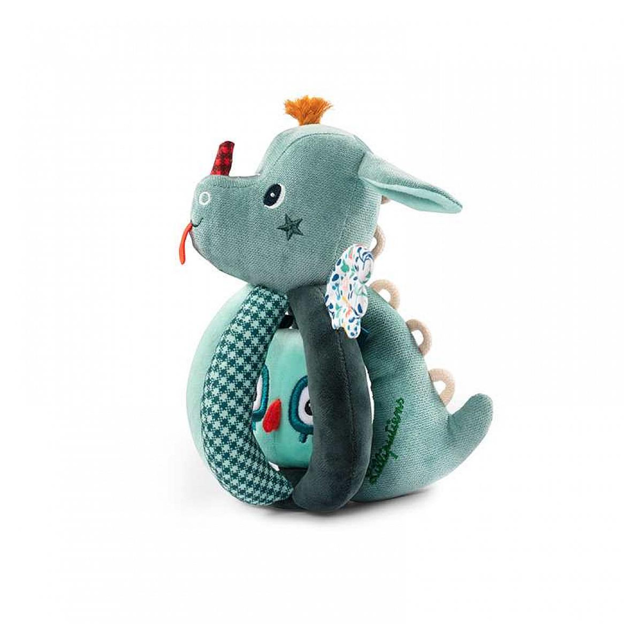 Voir la diapositive 2 : LILLIPUTIENS Joe le dragon hochet a poignees