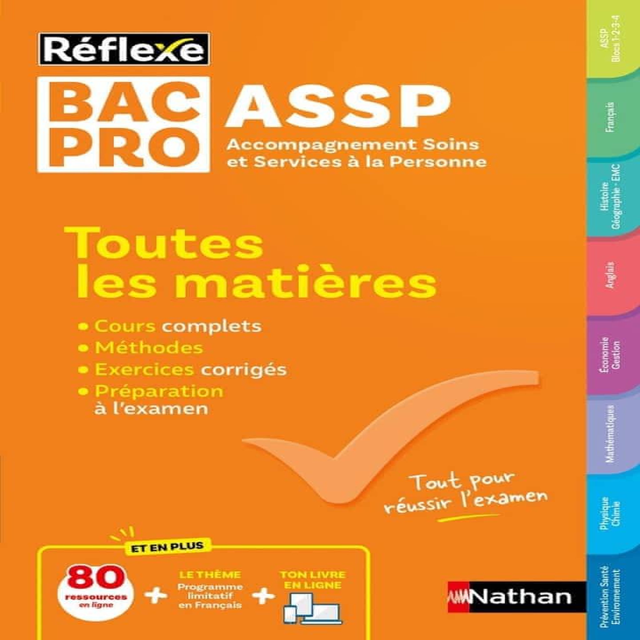 ACCOMPAGNEMENT, SOINS ET SERVICES A LA PERSONNE BAC PRO ASSP 2E/1RE/TERMINALE. EDITION 2024-2025, Carnat Jean-Louis