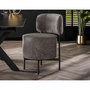 Voir la diapositive 3 : LISA DESIGN Tissia - lot de 2 chaises pivotantes - en tissu bouclette