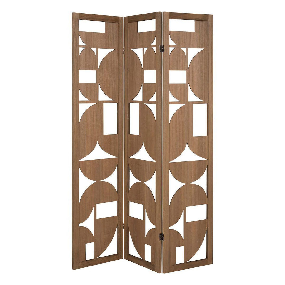 ATMOSPHERA Paravent Ajouré Design  Hernan  121x170cm Marron