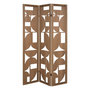 Voir la diapositive 1 : ATMOSPHERA Paravent Ajouré Design  Hernan  121x170cm Marron