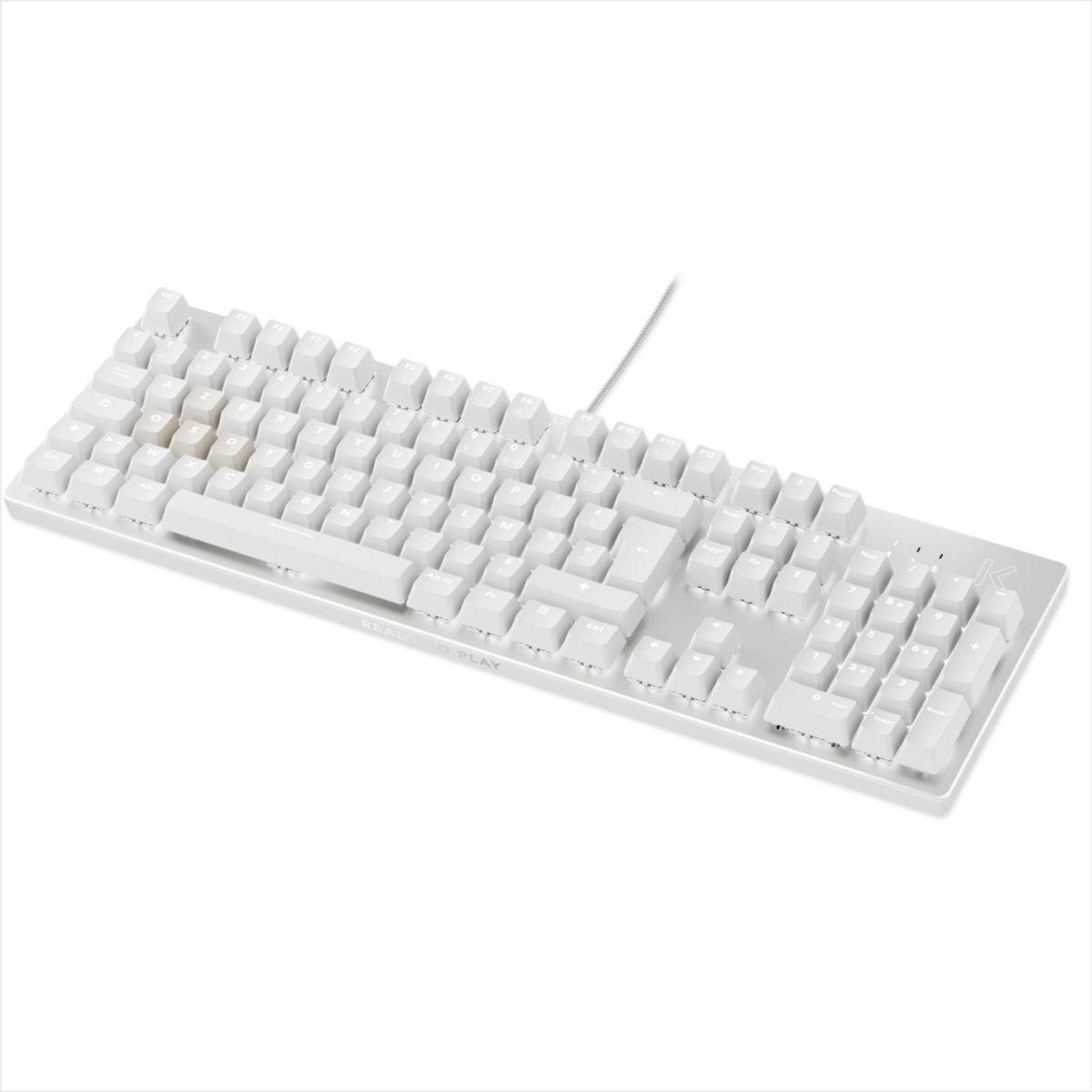 Voir la diapositive 1 : SKILLKORP Clavier gamer k15 blanc progress