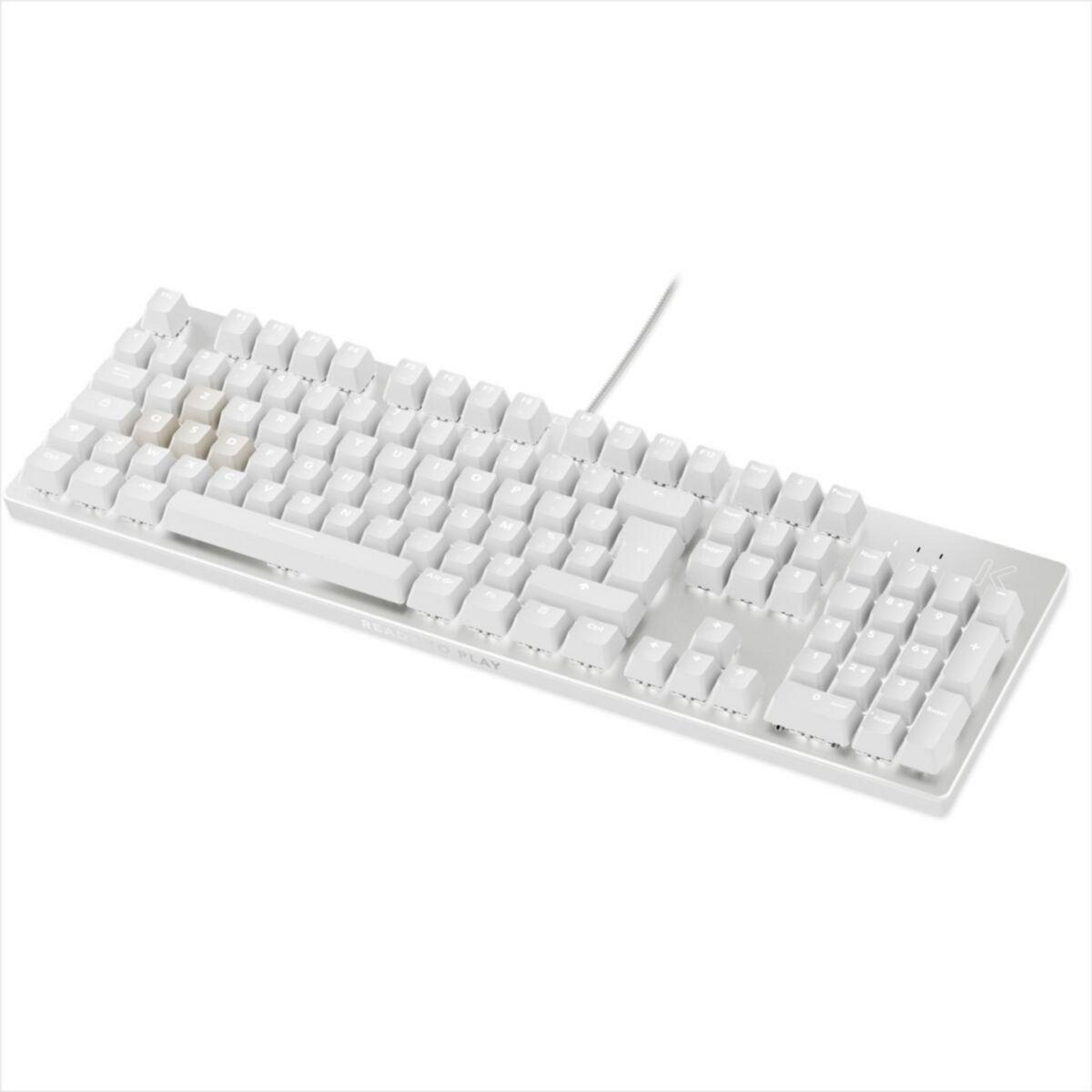 SKILLKORP Clavier gamer K15 BLANC Progress