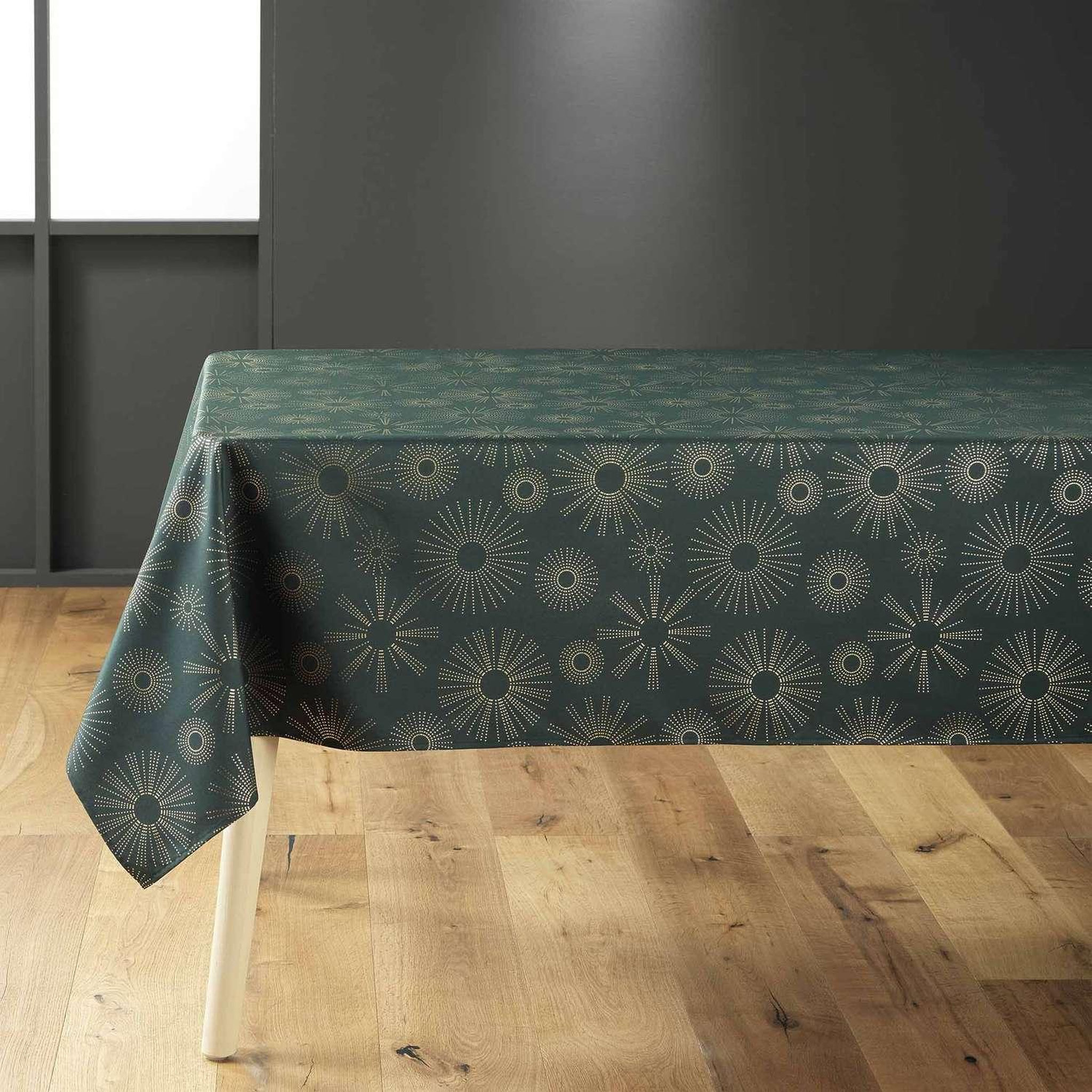 Voir la diapositive 3 : Douceur d'Intérieur Nappe rectangulaire antitache et infroissable