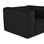 Voir la diapositive 6 : LISA DESIGN Suzano - fauteuil en tissu texturé