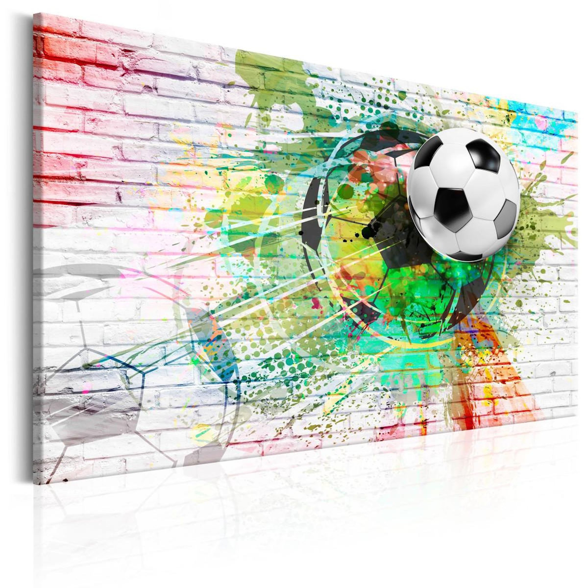 Paris Prix Tableau Imprimé  Colourful Sport Football