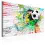 Voir la diapositive 1 : Paris Prix Tableau Imprimé  Colourful Sport Football