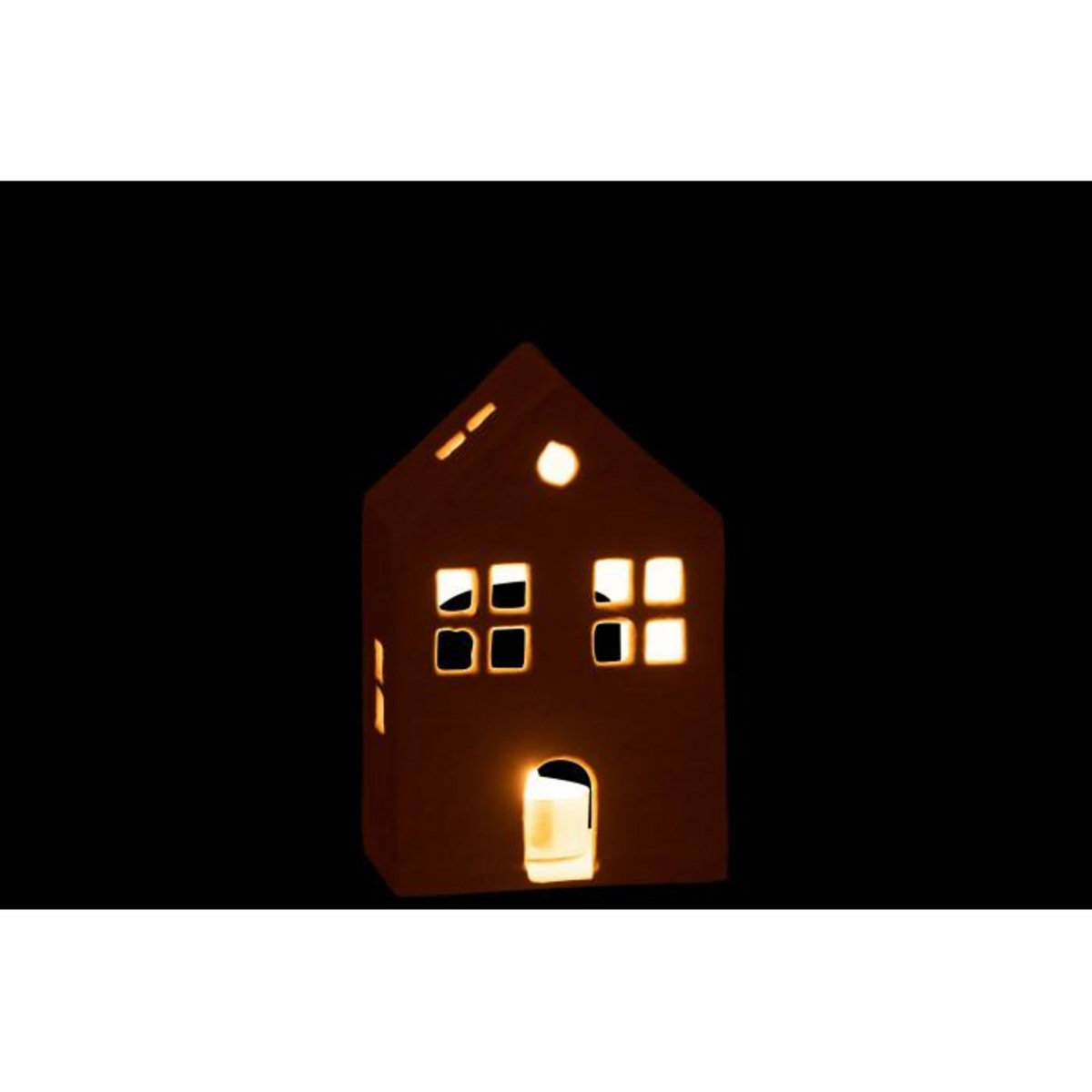 Paris Prix Bougeoir Déco 1 Bougie  Maison  19cm Blanc