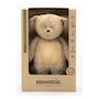 Voir la diapositive 2 : BB&CO Moonie – ourson nature bio avec sons et lumieres cappuccino