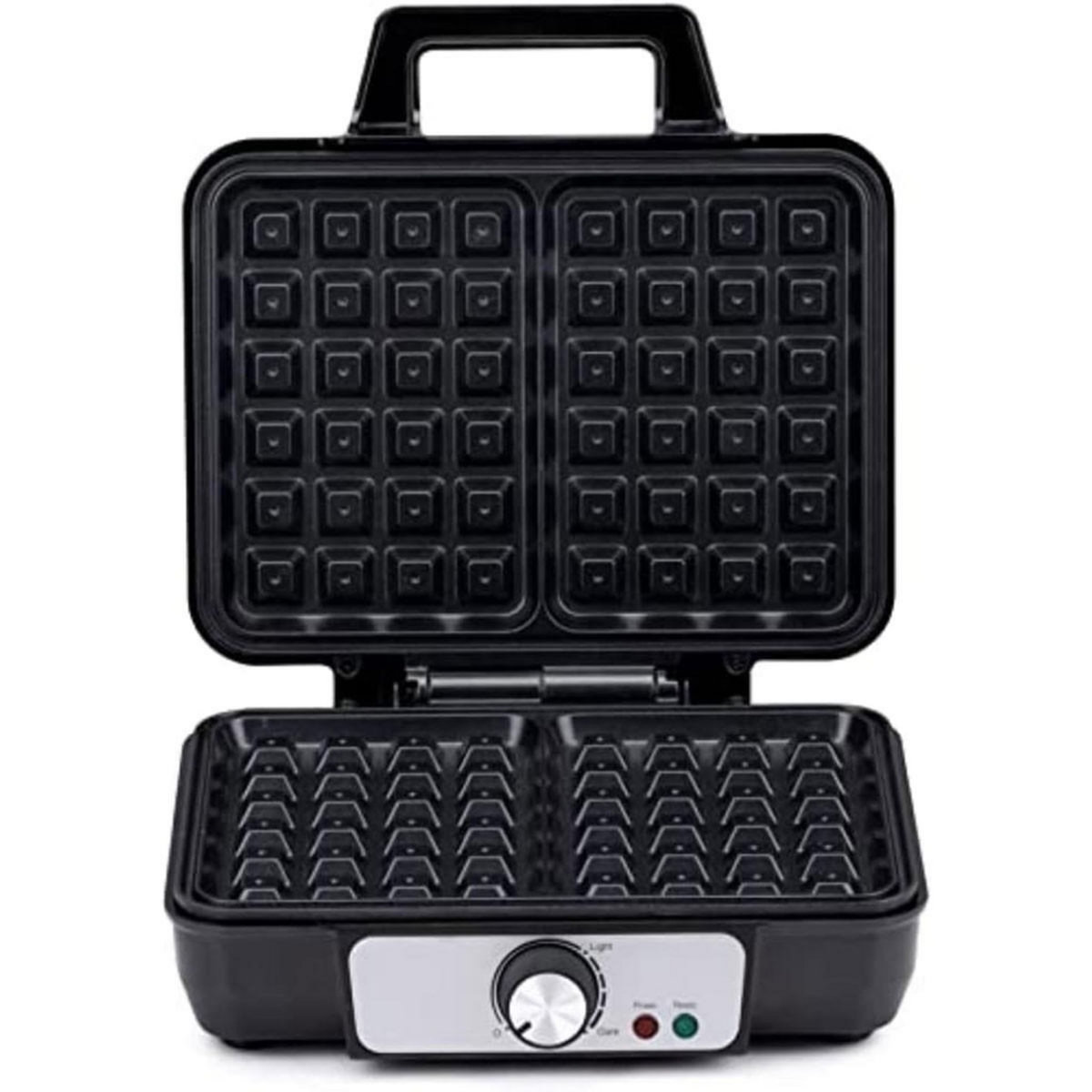 Alpina Appareil à gaufres 1000W 2 Plaques Révetement Anti-adhésif ALPINA