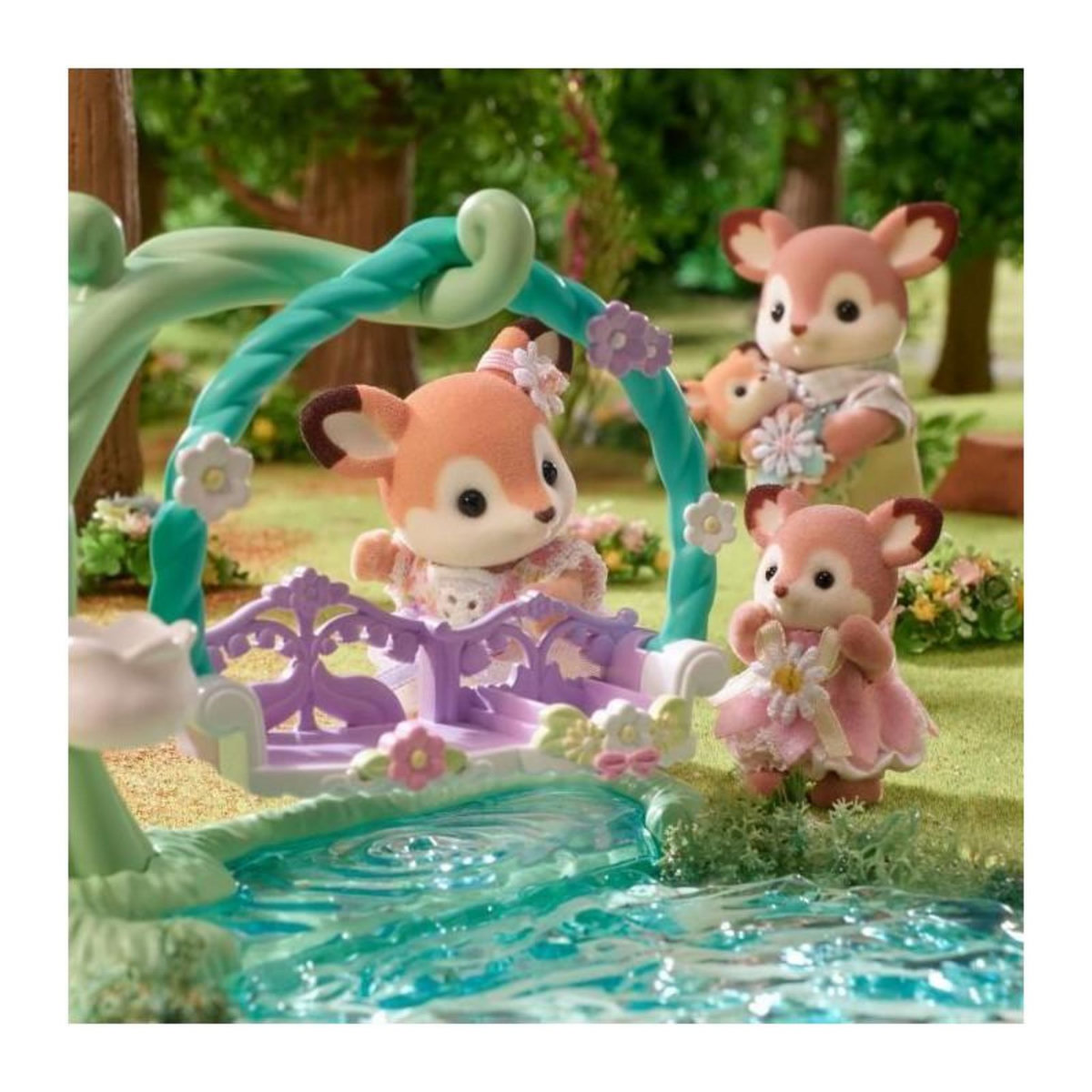 Sylvanian Families Les bébés Biche et balancelle - SYLVANIAN FAMILIES - 5801