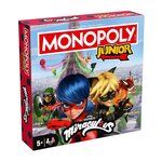Winning Moves Jeu de stratégie Winning Moves Monopoly Junior Miraculous Nouvelle Edition