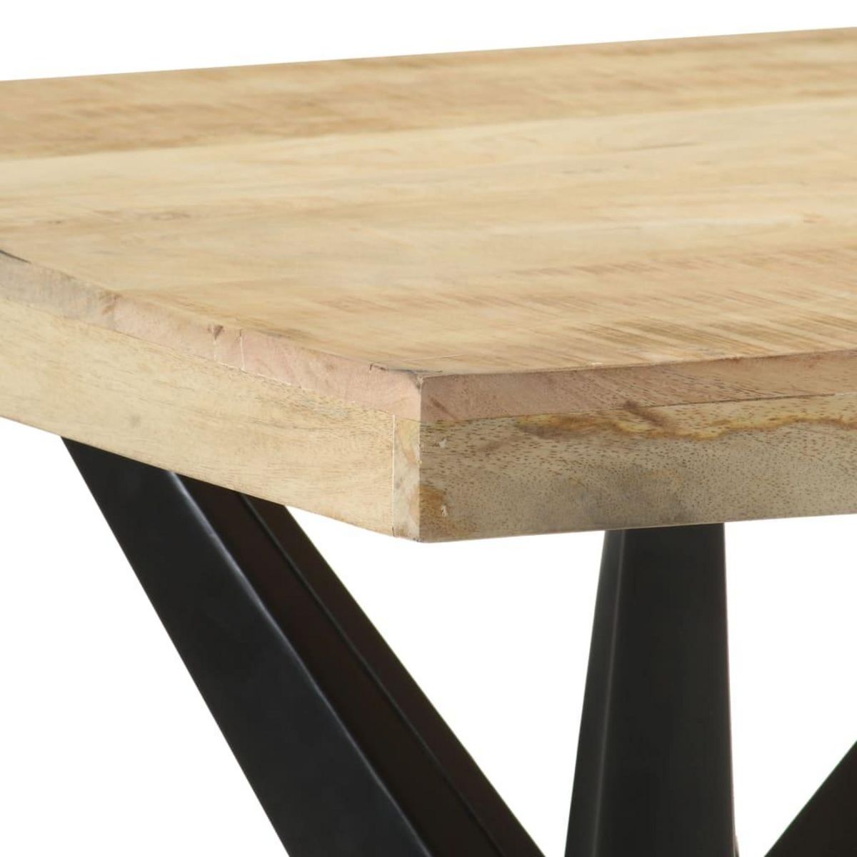 VIDAXL Table a manger 120x60x76 cm Bois de manguier massif