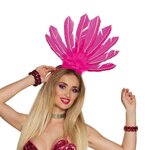 Boland Serre-Tête Samba Rose Fluo