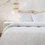 Voir la diapositive 3 : BATON ROUGE Parure housse de couette 100% gaze de coton imprimé murmure