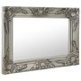 Voir la diapositive 2 : VIDAXL Miroir mural style baroque 50x40 cm Argente