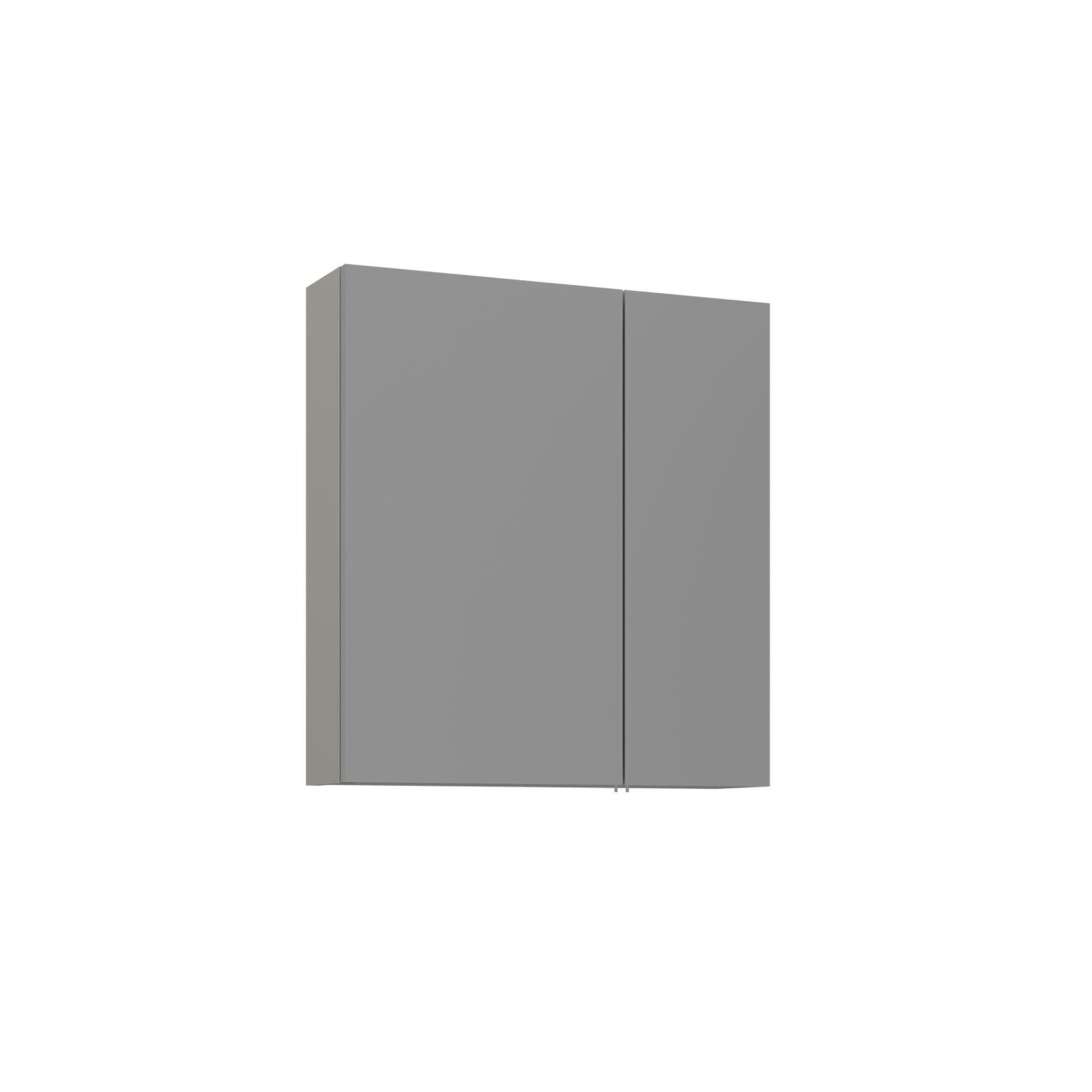 Habitat et Jardin Meuble salle de bain avec miroir  bari 60  - 60 x 16 x 66 cm - matte cashmere