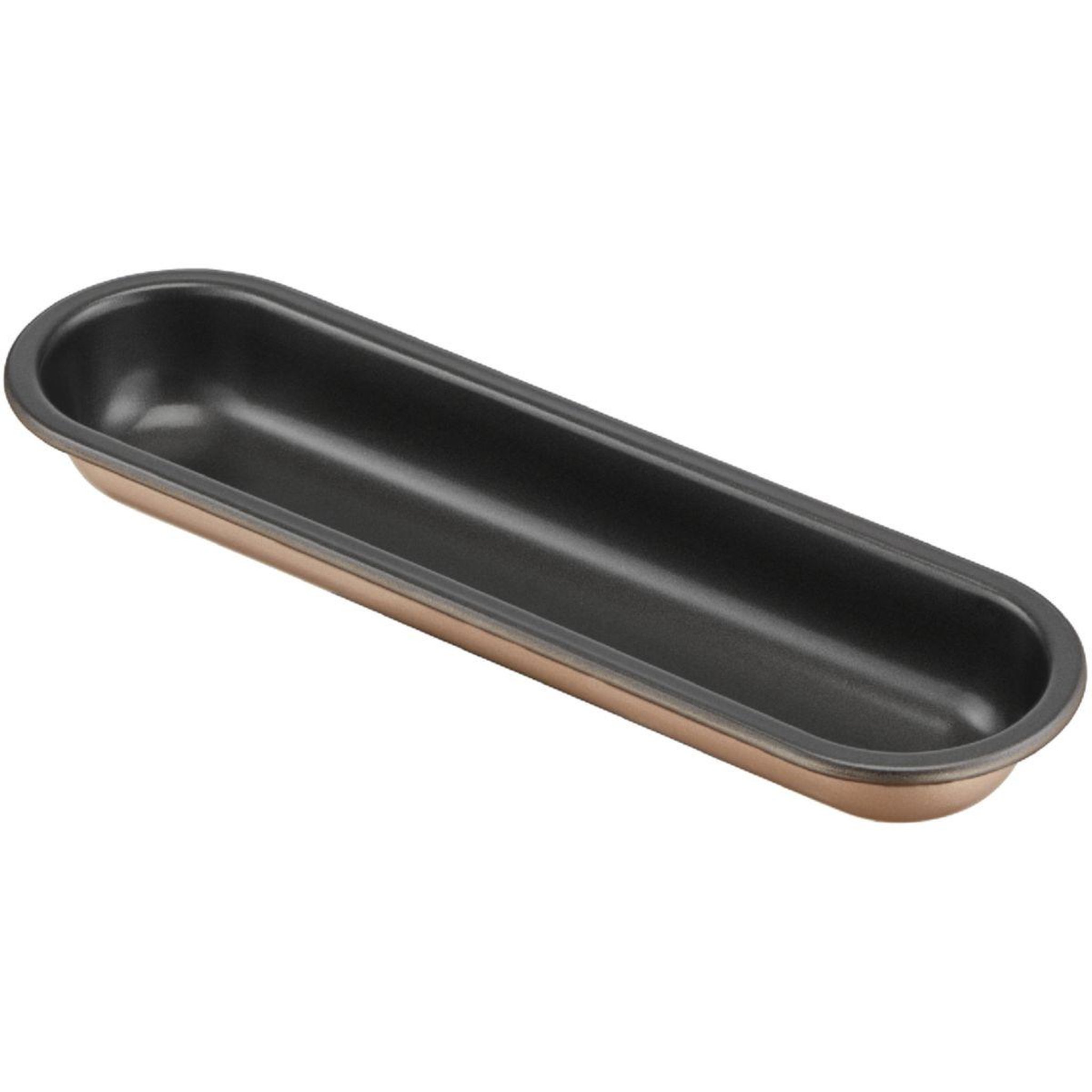 Voir la diapositive 2 : TEFAL Moule à pain creabake 3 moules à petite baguette