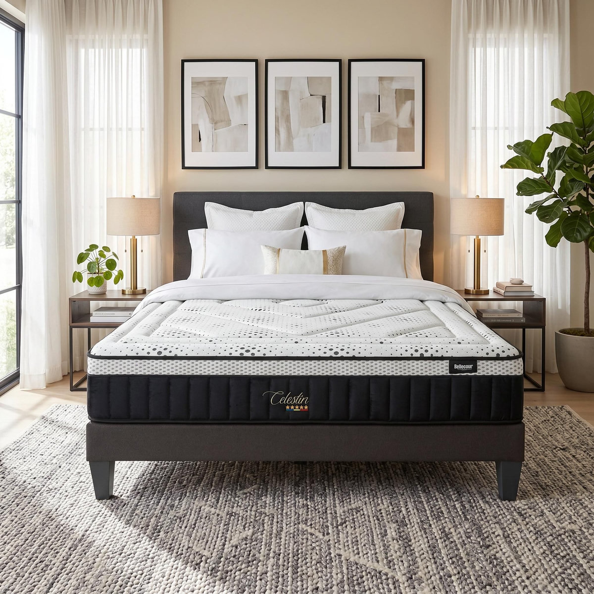 BELLECOUR BELLECOUR LITERIE | Matelas CELESTIN 2.0 | Mousse avec mémoire de forme