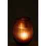 Voir la diapositive 3 : Paris Prix Vase Design Ligne  Octave  31cm Marron