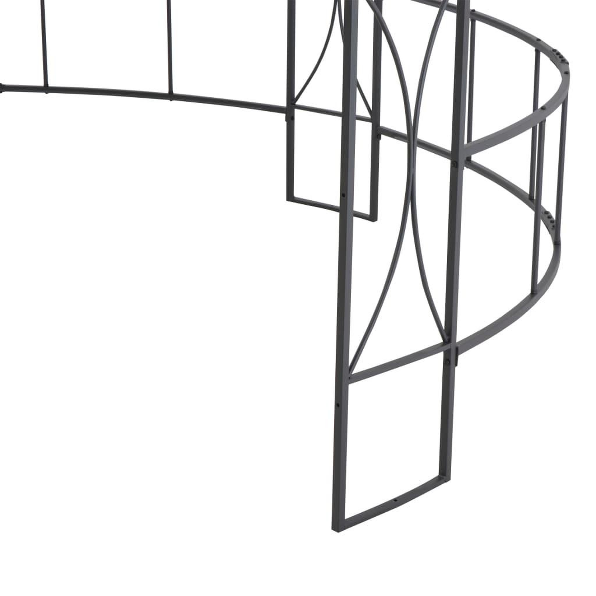 Voir la diapositive 4 : VIDAXL Belvedere 300x290 cm taupe rond