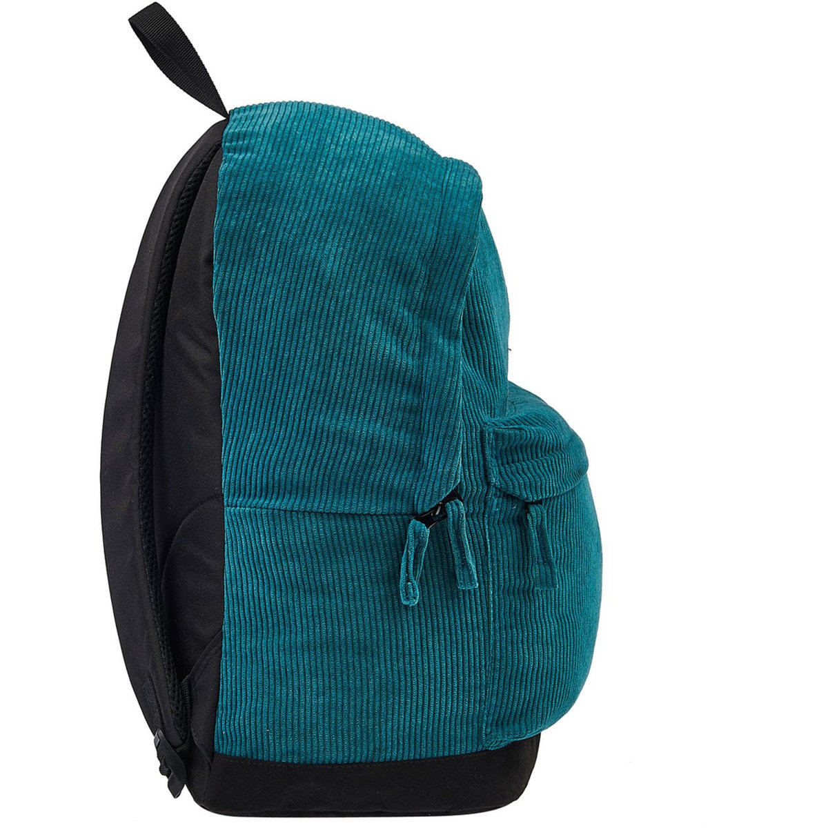AUCHAN Sac à dos velours côtelé polyester vert YOUNG'S ATTITUDE