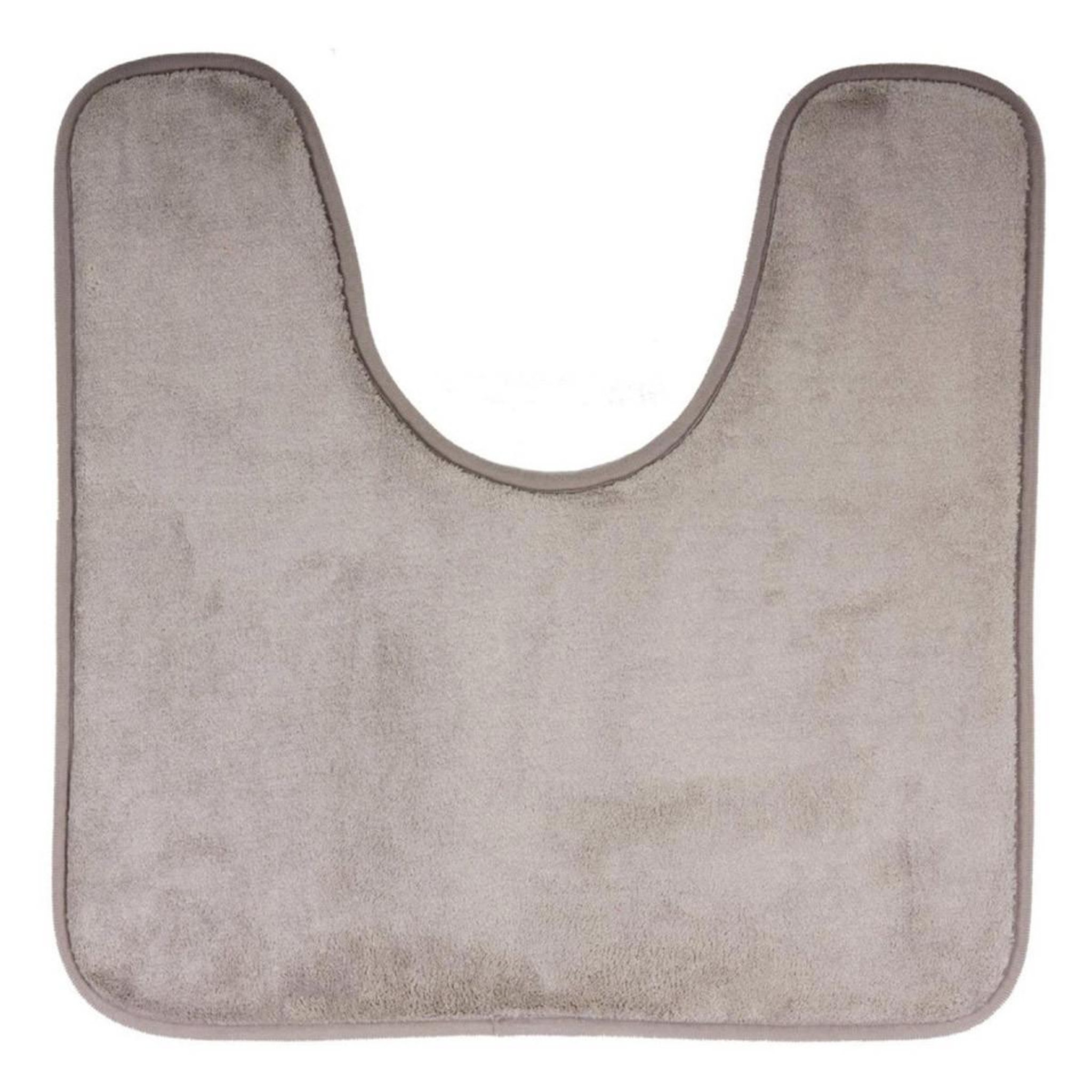 Voir la diapositive 1 : FIVE Tapis Contour WC  Mémoire  48x48cm Taupe