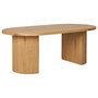 Voir la diapositive 1 : LISA DESIGN Oliva - table basse - effet bois - 120 cm