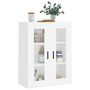 Voir la diapositive 4 : VIDAXL Armoire murale blanc 69,5x34x90 cm