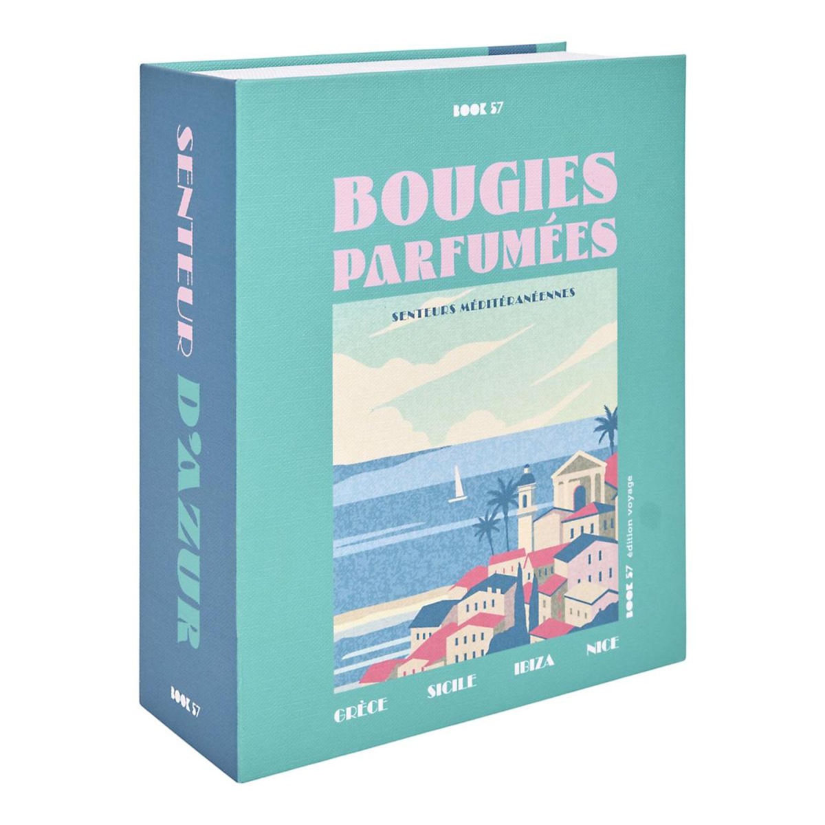 Paris Prix Coffret 4 Bougies Parfumées  Voyage  18cm Multicolore