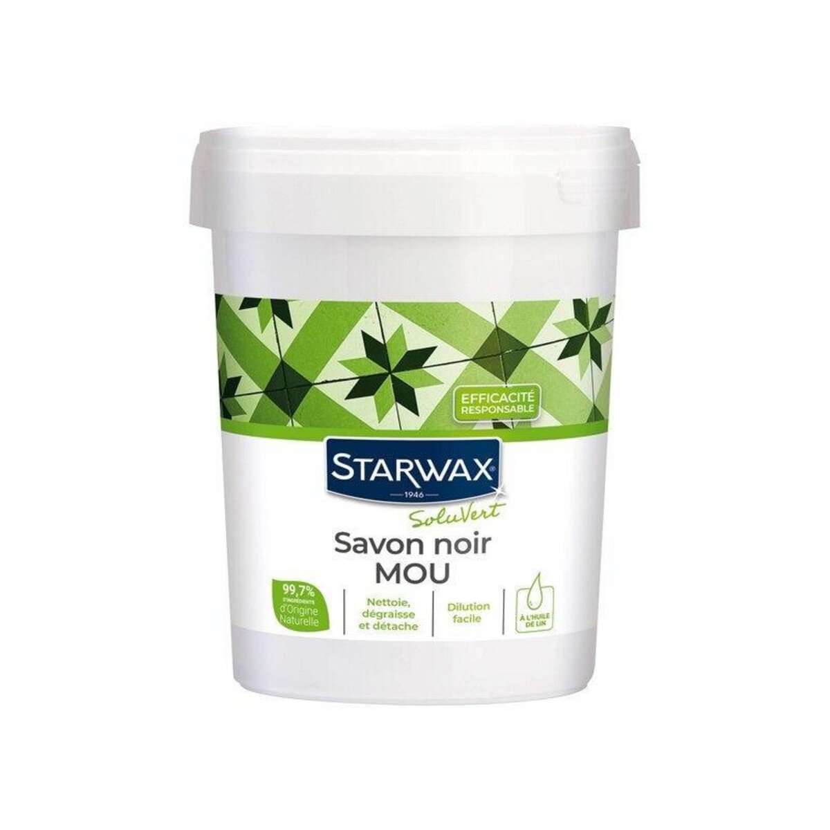 Starwax Savon noir mou STARWAX 1 Kg