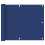 VIDAXL Ecran de balcon Bleu 75x300 cm Tissu Oxford