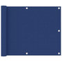 Voir la diapositive 1 : VIDAXL Ecran de balcon Bleu 75x300 cm Tissu Oxford